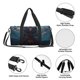thumbnail image 4 of Fotbe Starry Sky Moon Wolf Leader Bolsa Deportiva de Lona Plegable con Estampado, Bolsa de Gimnasio con Bolsillo Seco/Húmedo, Bolsa de Viaje Ultraligera de Gran Capacidad, 4 of 6
