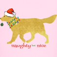thumbnail image 3 of CafePress - Naughty Christmas Golden Retriever T Shirt - Light T-Shirt Kids XS-XL, 3 of 4