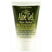 All Terrain Natural Aloe Gel Skin Relief, 2 OZ (Pack of 3)