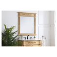 thumbnail image 3 of Elegant Decor Wood frame mirror 32 inch x 36 inch in Antique Beige, 3 of 4