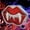 Silver, variant on Vampire Fangs Halloween Trick Or Treat Bag, Novelty Red Felt Candy Tote Handbag, Kids Gothic Holiday Accessory for Party & Trick Or Treatï¼Gold