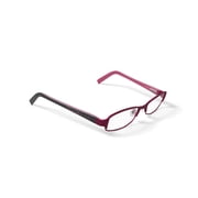 Walmart Youth FM13060 Rectangular Prescription Eyeglasses with Case, Matte Red