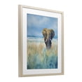 thumbnail image 2 of Stupell Industries Contemporary Blue Grass Elephant Birch Framed Print Under Glass, 17 x 21, by Franklyn Gregory, 2 of 8