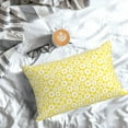 thumbnail image 5 of Pofeuu Daisies Flowers Print Polyester Microfiber Plush Pillowcases, Super Soft and Cozy Pillow Case Covers with Envelop Closure（Pillow core not included）-16"x24", 5 of 6