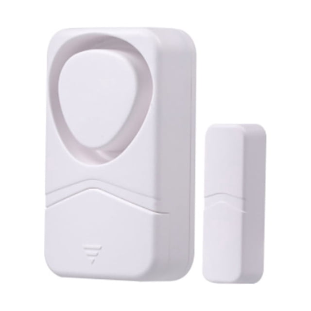 Wireless Door Window Burglar Sensor 4 Modes Alarm Door Open Detectors Freezers Close Reminder Security Protection White