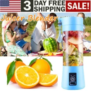 Zyler - Portable Blender Cordless Juicer Blender Mini Blender Rechargeable Usb 380 Ml