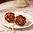 thumbnail image 4 of Artificial Artichoke Decor, Faux Vegetable Ornament, Realistic Kitchen Accent, Displays Layered Gradient Petals and Keeps Shape Year Round for Kitchen Table, Floral Arrangement, and Store Display., 4 of 6