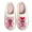 B, variant on Slippers for Women Men Soft Plush Warm Slip on House Shoes Memory Foam Winter Indoor Outdoor Slides