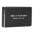 thumbnail image 1 of Soporte de pantalla externo Adaptador Mini USB 3.0 a mSATA Caja de disco duro Caja de disco duro externo SSD FLhrweasw El nuevo, 1 of 9
