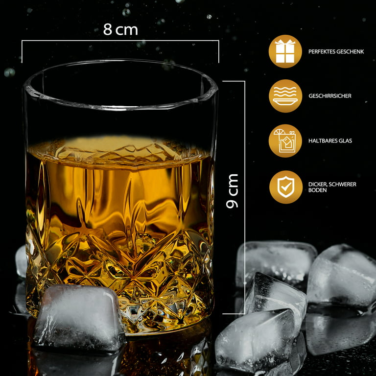 Home Bar Classic 300ml 10oz Thick Bottom Old Fashioned Crystal Whiskey  Glasses for Bourbon Rum - China Drinking Glass and Water Glass price