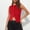 Red, variant on QUNYINEY Casual Womens Tank Tops Sleeveless Crewneck Solid Crop Shirts Ribbed Slim Tank Tops