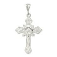 thumbnail image 4 of Sterling Silver INRI Crucifix Pendant QC515, 4 of 4