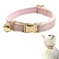 thumbnail image 5 of Koiauber Cat Collar Velvet Pet Chocker Necklace with Bell Adjustable Neck Collar for Cat Kitten Puppy Small Dogs, 5 of 8