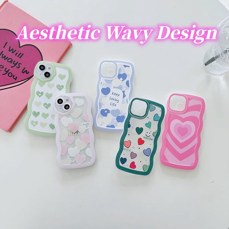 Compatible with iPhone 11 Pro Case with Heart Design for Women Girls,Aesthetic Cute Wavy Soft Shockproof Cell Phone Cover for iPhone 11Pro 5.8 Inch (Light Blue) - Walmart.com Compatible with iPhone 11 Pro Case with Heart Design for Women Girls,Aesthetic Cute Wavy Soft Shockproof Cell Phone Cover for iPhone 11Pro 5.8 Inch (Light Blue) - Walmart.com