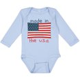 thumbnail image 3 of Inktastic Made in the U.S.A. Boys or Girls Long Sleeve Baby Bodysuit, 3 of 5