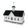CC Home Furnishings 19" Fully Functional Historic Star Barn Outdoor Garden Birdhouse