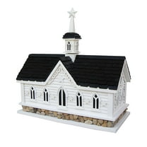 19" Fully Functional Historic Star Barn Outdoor Garden Birdhouse