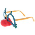 thumbnail image 4 of Cateissary Hilarante payaso nariz roja gafas de fiesta gafas accesorio de disfraces de Halloween Kits de decoración para fiestas, 4 of 6