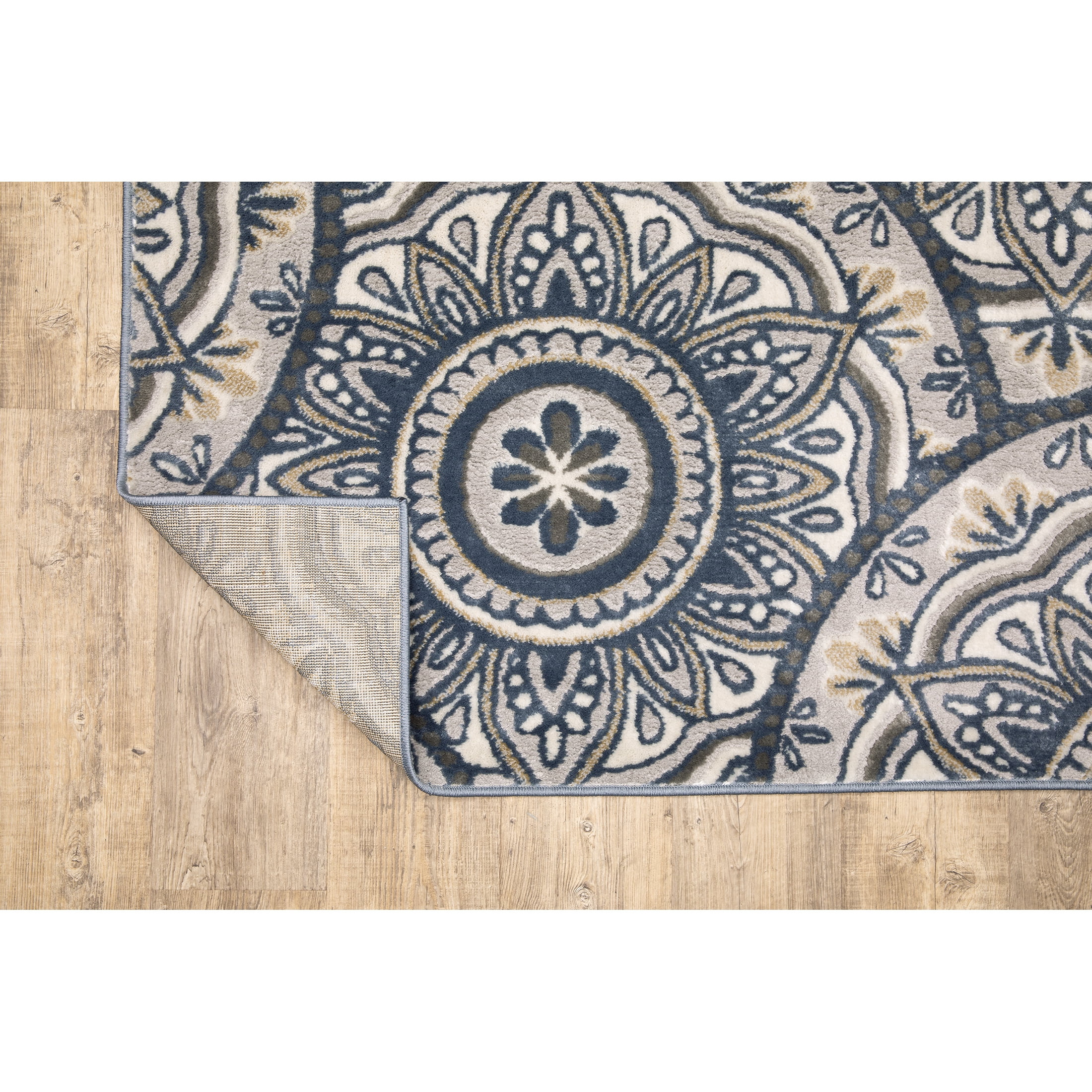 Mainstays 5' x7' Gray Medallions Area Rug