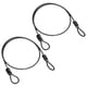 thumbnail image 1 of Uxcell 2-Pack Candado de Cable de Seguridad, 4.92FT Cable de Acero Recubierto para Equipaje con Doble Bucle [Negro], 1 of 6