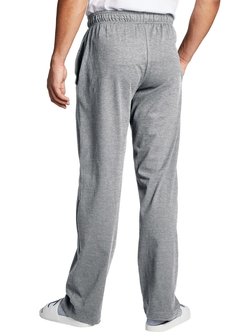 Champion Men's Open Bottom Jersey Pants - Walmart.com