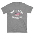 thumbnail image 1 of North Bend Washington Patriot Men's Cotton T-Shirt, 1 of 1