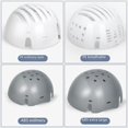 thumbnail image 2 of Casco de seguridad ligero de verano, gorra anticolisión transpirable, gorra de béisbol portátil, gorra de trabajo con lengüeta de pato y visera corta, 2 of 4