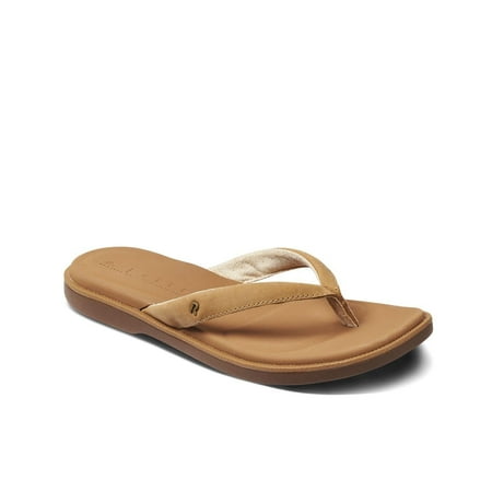 Reef Women's Lofty Lux Flip-Flop, Natural, 7