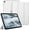 Silver, variant on Fintie Case for iPad (A16) 11th Generation 11 Inch (2025), iPad 10th Generation 10.9 Inch (2022) with Translucent Frosted Back, Slim Shell Hard Stand Cover, Auto Sleep/Wake