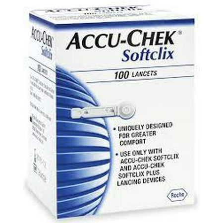 Accu-Chek Softclix Lancets 100 Ct For GLucose Care