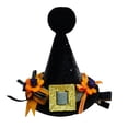 thumbnail image 1 of Sombrero de Cosplay para perros pequeños y gatos, accesorios para disfraces de mascotas de Halloween, Cosplay de Halloween para mascotas, accesorios Flor naranja Colco sombrero de fiesta para gato, 1 of 8