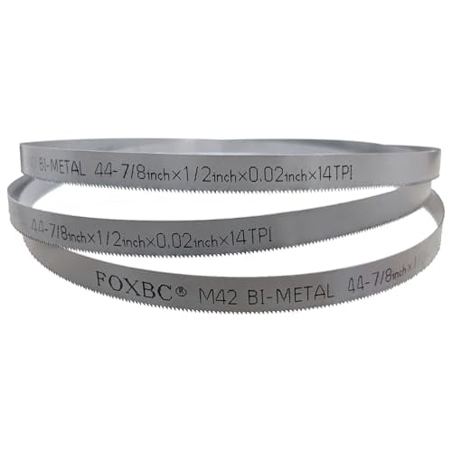 44-7/8-inch Bandsaw Blades 14 TPI, Replacement for Milwaukee 48-39-0511, DeWalt DW3982 Portable Band Saw, 44-7/8" x 1/2" x .020", 3-Pack$$Tools & Hardware Other