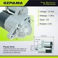thumbnail image 4 of 17939N Starter for Jeep Commander 2006 2007 2008 2009 2010;Jeep Grand Cherokee 2005 2006 2007 2008 2009 2010,V6 3.7L, 4 of 6