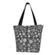 thumbnail image 1 of Disketp simple white Snowflake Bolsa de Hombro Casual para Mujer, Bolso Cruzado para Compras, Viajes y Uso Diario, 1 of 6