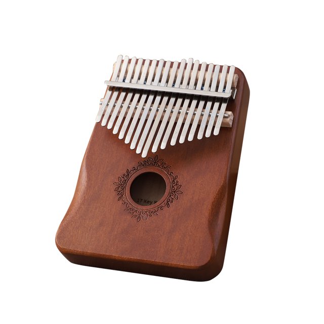kalimba piano à Pouce 17 Tons pour Débutant, kalimba piano à Doigts, instrument de Musique Rétro (Papillon)