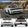 thumbnail image 7 of NEECHIPRO Licensed Dodge Challenger 12V Ride on Car, 3 MPH Electric Car with Remote Control (White), 7 of 7