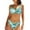 A-Green, variant on ZQUUVOU Women's Bikini Set Two Piece 2025 Spring Halter Split Swimsuit Set (B-Hot Pink,M)
