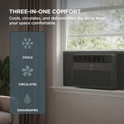 TCL 10,000 BTU Smart Inverter Window Air Conditioner (Black) - 450 Sq Ft, Up to 46% Energy Savings, Quiet Cooling Tech, 3-in-1 Cooling, Fan & Dehumidifier, Matter Wi-Fi, Remote Control - W10WC72-B