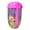 Pink, variant on Pebbuoy Salad Cup with Lid And Fork Leak-Proof Salad Shaker Large Capacity Fruit Vegetable Container for Home Travel