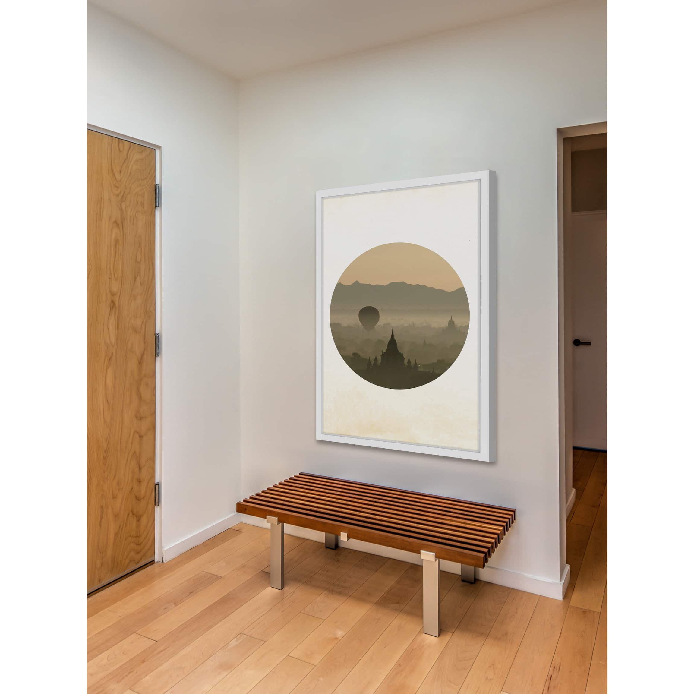 Marmont Hill "Balloon Russia" Framed Painting Print