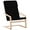 Black, variant on vidaXL Chair Accent Armchair Relaxing Seating Office Chair Furniture Fabric