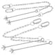 thumbnail image 5 of BESTYASH 4Ud Colgador Para Con Gancho Ajustable Y Cadena Resistente De, 5 of 7