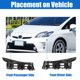 thumbnail image 4 of 1 par de guías de parachoques delantero izquierdo y derecho 5211547041 5211647041 para Toyota Prius 2010-2015, 4 of 8