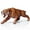 Saber-Toothed Cat, variant on Ksopiavobs Smilodon Figurine Realistic Plastic Smilodon Saber-Toothed Cat Figurine for Collection Science Educational Prop