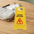 thumbnail image 4 of zhmrfg Miniature Caution Wet Floor Slip Sign Set Desktop Office Restaurant Hotel Decoration Small Safety Warning Board Durable Plastic Prop Unique Home Workspace Decor Functional Gift, 4 of 6