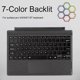thumbnail image 4 of Teclado Magnético Portátil Surface Pro 3/4/5/6/7 Dientes () Azul, 4 of 9