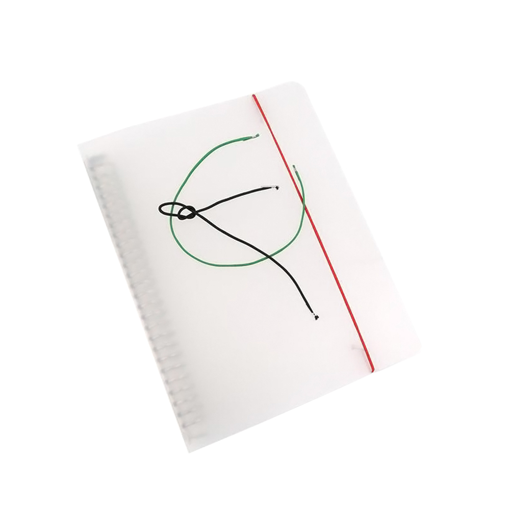 Plastic B5 Cover Round Ring Binder File Folder for Loose Leaf Sheet Protectors Notebook Refill DIY Scrapbooking Binder Cover Protector