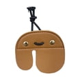 thumbnail image 3 of Colaxi Archery Finger Tab Gear Finger Grips PU Leather Accessories Finger Protector brown, 3 of 8
