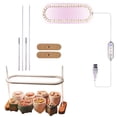 thumbnail image 1 of de , Luz de Crecimiento Vegetal de Flores de Plantas de Interior, Lámparas de de Plantas para Semillas, Plantas, Flores Suculen Rosa blanco DYNWAVEMX Grow Light, 1 of 8