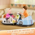 thumbnail image 6 of XJD 12V Electric Ride-On Bumper Car for Children Aged 1.5–6 Years: Remote-Controlled, Bluetooth-Enabled Audio System, Three-Speed Adjustment, and DIY License Plate., 6 of 9